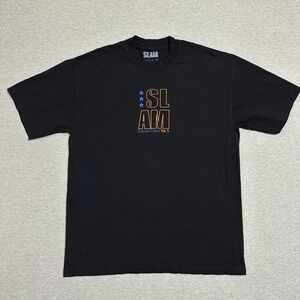 SLAM Summer Classic Vol 5 Harlem NYC Graphic T-Shirt Black Basketball Mens Large